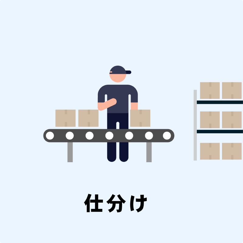 仕分け